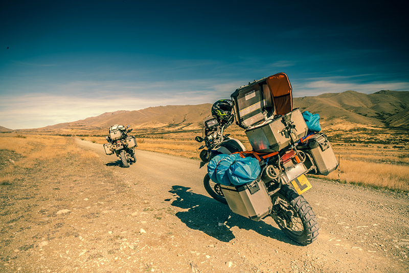 Proper adventure riding